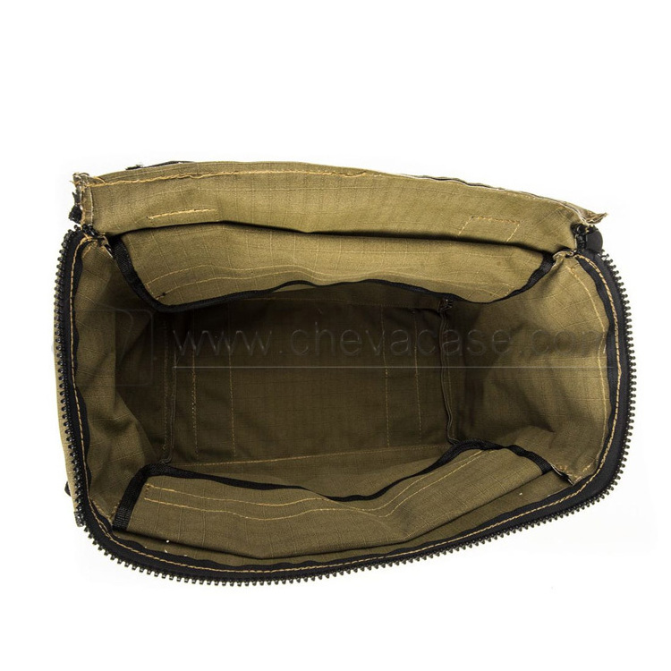 Custom Off-road Tyre Deflator Storage Bag Ripstop Canvas Air Compressor Gear Bag with Handles