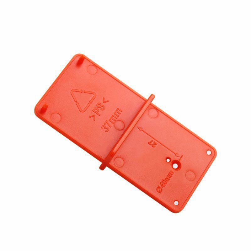 35/40mm Hinge Hole Drilling Guide Locator Template Door Cabinet Plate Positioning Tool for Carpentry DIY herramientas drywall