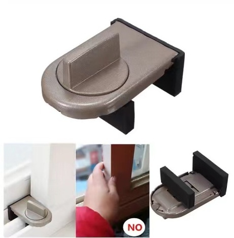 Sliding Door Lock Baby Safety Slide Window Locks for Kids Proof Patio Closet Doors Security Lock