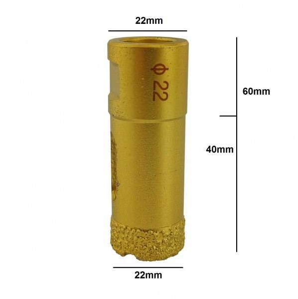 Hole Saw Diamond Drill Bit Hollow Core Drill Bit Set for Diamond Coating Carbon Steel for Glass Ceramics Porcelain