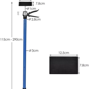 50-115cm/115-290cm Telescopic Ceiling Support Rod Adjustable Support System Construction Tools for Cabinet Jack Cargo Rod