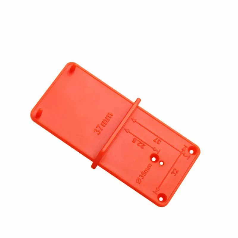 35/40mm Hinge Hole Locator Hole Opening Locator Template Door Cabinet Drilling Guide Hinge Mounting Jig