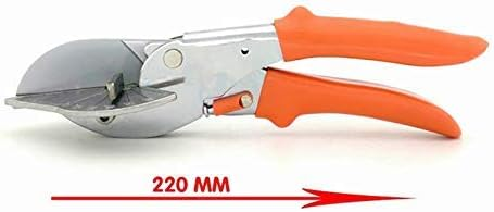 CHEVALIEROUS Multi Angle Miter Shear Cutter Hand Tools,45-135 Degree Adjustable Angle Scissors Trim Shears Tools