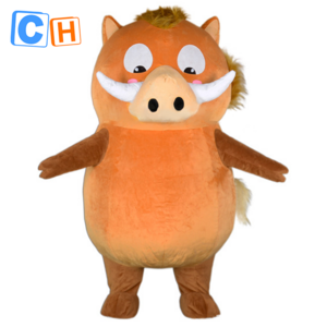 CH Wild boar adult mascot costumes for sale,inflatable mascot costume party for sale