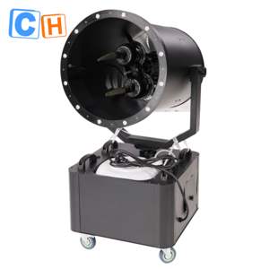 CH 4000W LED large shaking head snow machine for party wedding,snowflake making machine for stage