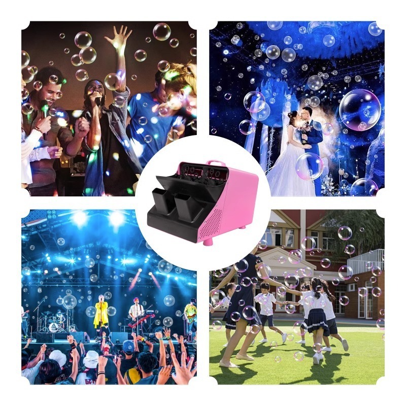 CH 3ni1 DMX512 remote control led fog bubble machine DJ stage wedding party special effects equipment smoke bubble machine