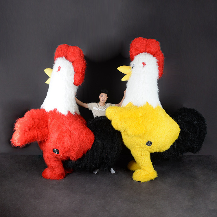 CH cue chicken adult mascot costumes for adults,inflatable bowser mascot costume for party