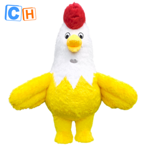 CH cue chicken adult mascot costumes for adults,inflatable bowser mascot costume for party