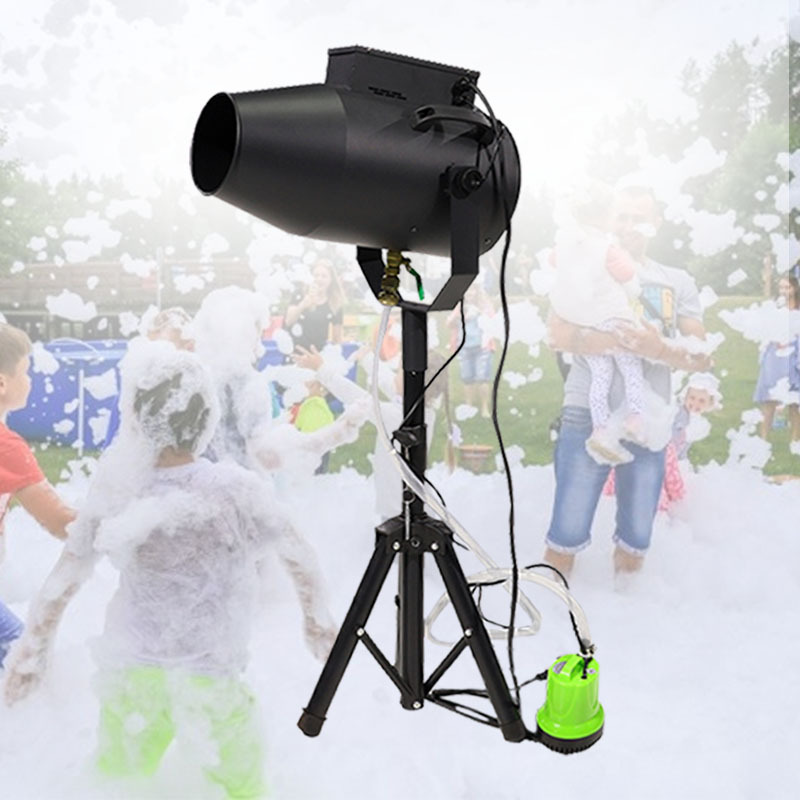 CH Stage DJ entertainment 1000W moving angle party foam machine pool spray foam jet cannon with moving head