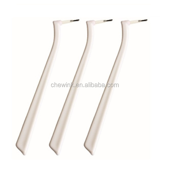 Dental Composite Micro Brush Handle Ce White OEM Plastic Half Chair Covers Dental Dental Use Plastic Strip 142 X 13 X 6 Mm 74926