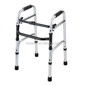 Light Weight Foldable Adult 4 legs Walker For Elderly Disabled