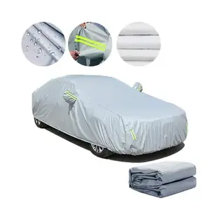 Four-season peva outdoor parking car roof umbrella hail protection car cover 2024