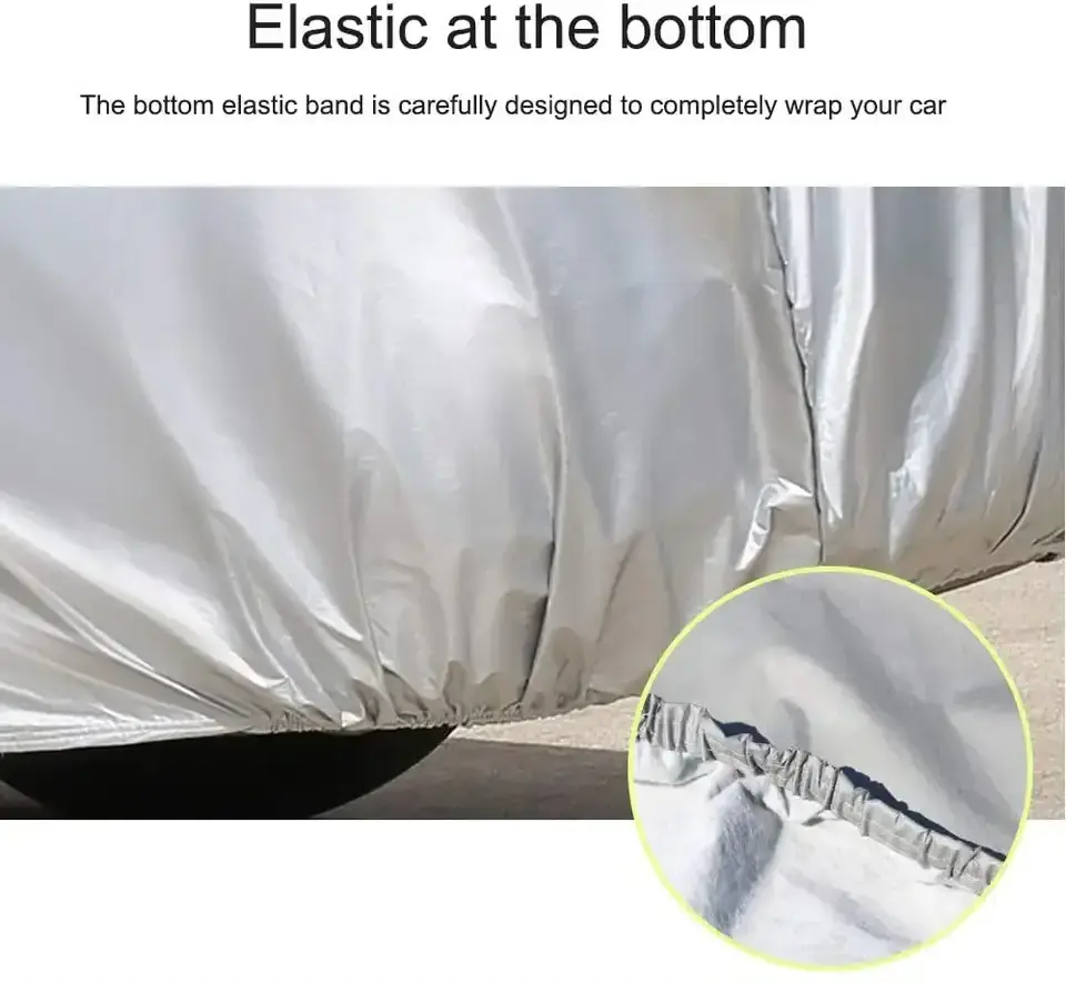 Four-season peva outdoor parking car roof umbrella hail protection car cover 2024