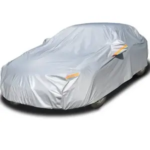 Car umbrella sun shade cover Wholesale Car Covers Sun Proof Waterproof PEVA Plus Cotton Thickening Car Rain Cover