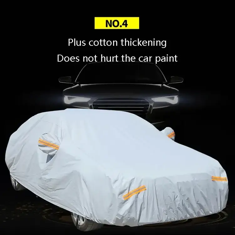 Car umbrella sun shade cover Wholesale Car Covers Sun Proof Waterproof PEVA Plus Cotton Thickening Car Rain Cover