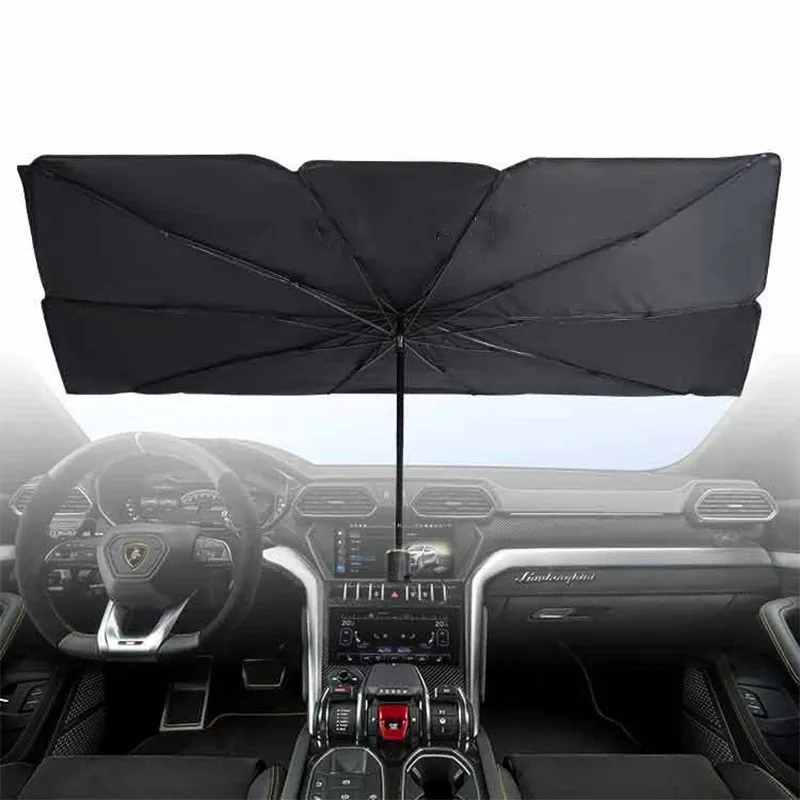 Portable Parking Uv Proof Sun Shade Foldable Windshield Foldable Car Sun Umbrella, Car Umbrella