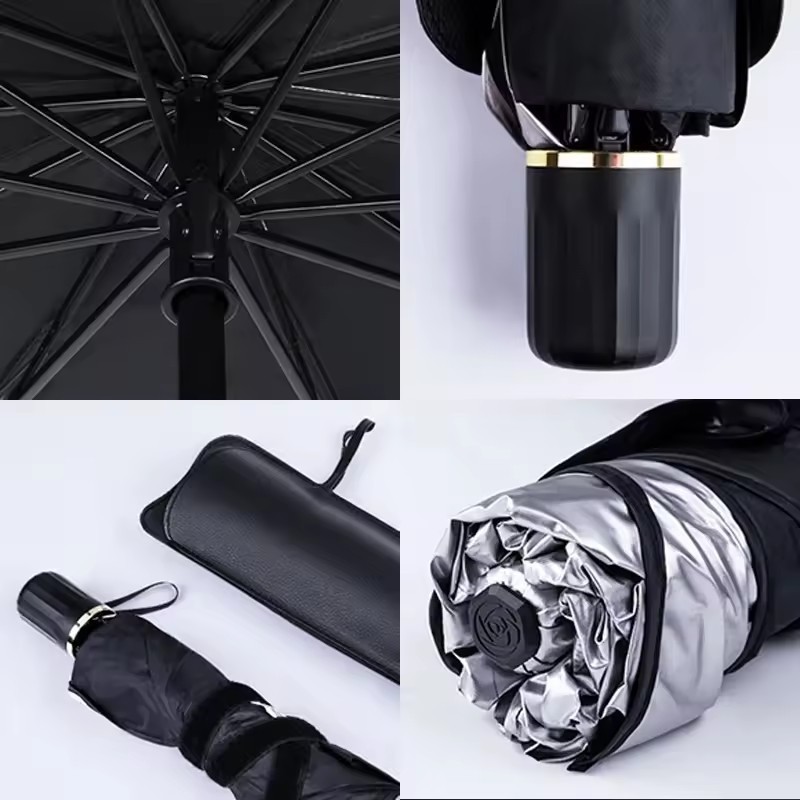 Wholesale Heat Insulation Protection Foldable Car Windshield Sun Shade Umbrella