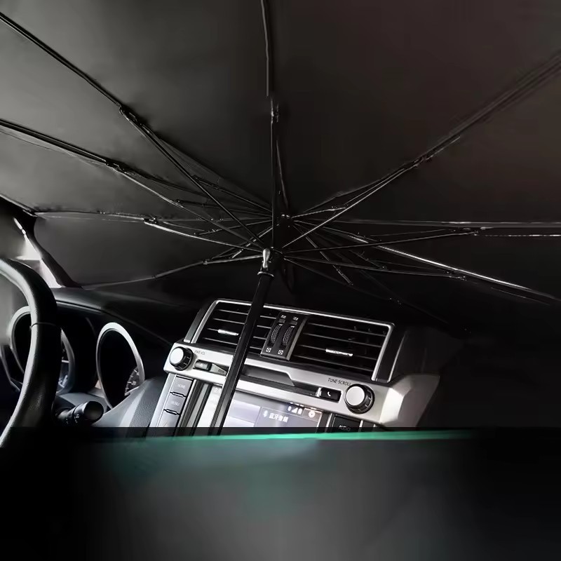 Wholesale Heat Insulation Protection Foldable Car Windshield Sun Shade Umbrella