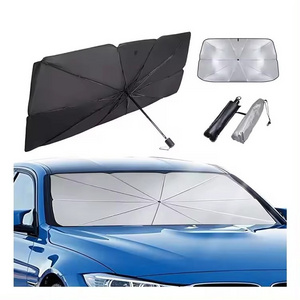 Custom Foldable UV Proof  Car Window Sunshades Umbrella