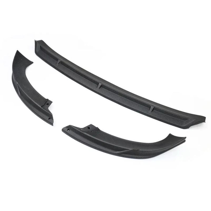 Real Carbon Fiber Bumper Front Lip Spoiler Chin Guard For Tesla Model Y