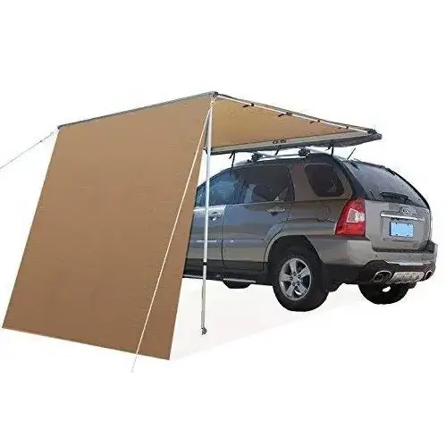 High Quality SUV 4x4 Vehicle Awnings Roof Top Tents Retractable Car Side Awning for Camping Outdoor