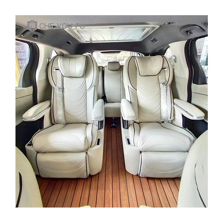 Auto repacking electric VIP luxury car leather seat for conversion MPV VAN