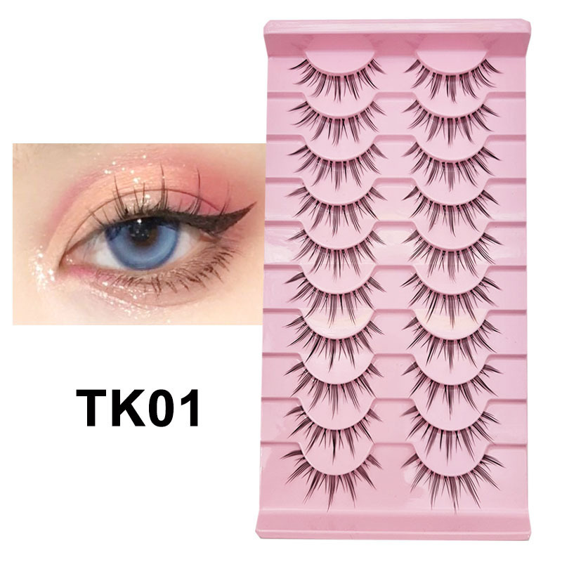 5/10 Pairs Little Devil Lashes Anime Lashes Full Strip Lashes Band Eyelashes Makeup