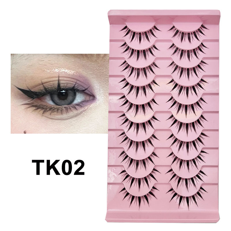 5/10 Pairs Little Devil Lashes Anime Lashes Full Strip Lashes Band Eyelashes Makeup