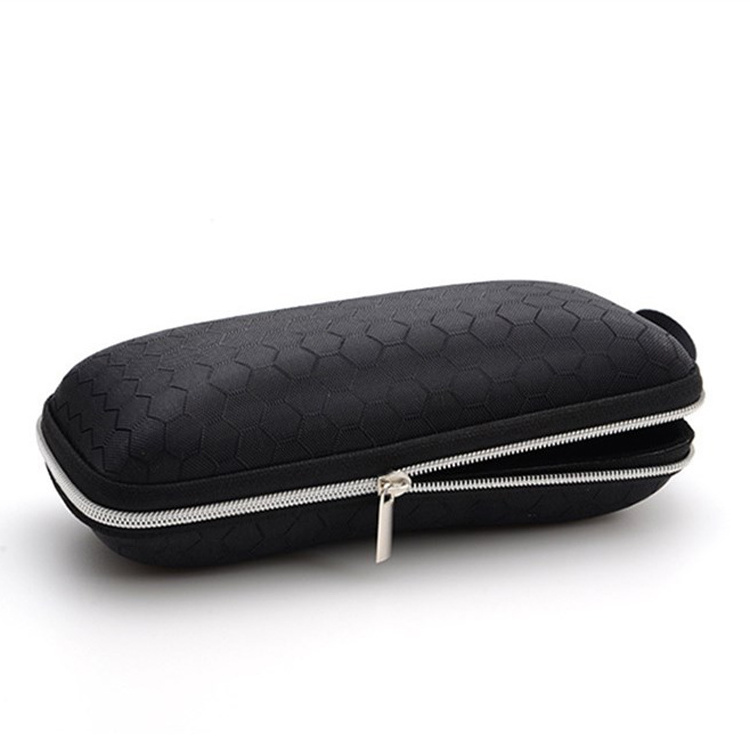 custom logo big personal frame hard shell material read eva glasses case with foam