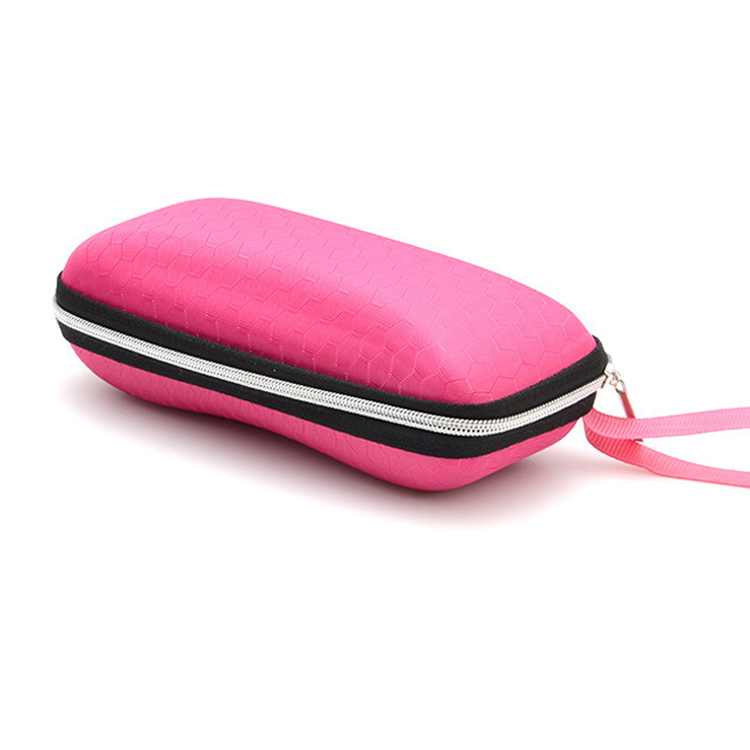 custom logo big personal frame hard shell material read eva glasses case with foam