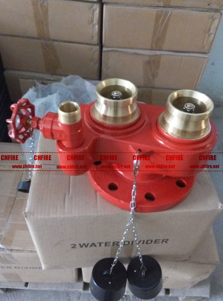 CHFIRE 2 Way Breeching Inlet Fire Hydrant Valve