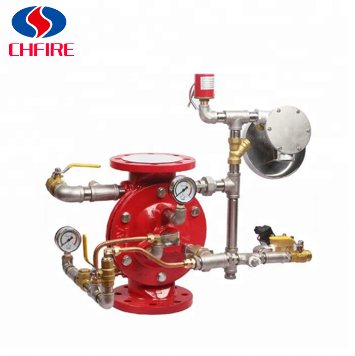 CHFIRE ZSFM Fire Valve Deluge Fire Deluge Check Alarm Valve 4inch Fire Sprinkler System