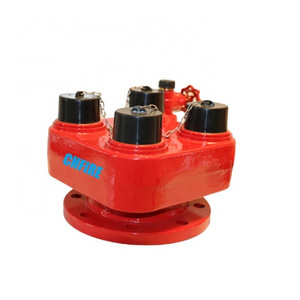 4-Way Fire Department Connection Siamese breeching inlet valve  For Fire Equipment