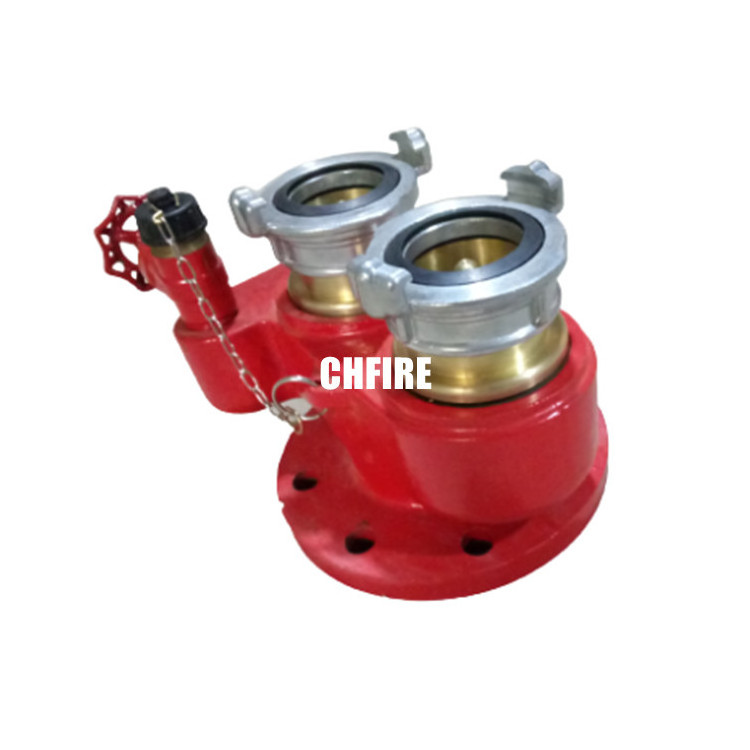 CHFIRE 2 Way Breeching Inlet Fire Hydrant Valve