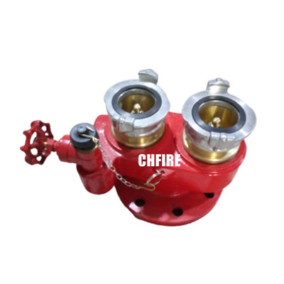 CHFIRE 2 Way Breeching Inlet Fire Hydrant Valve