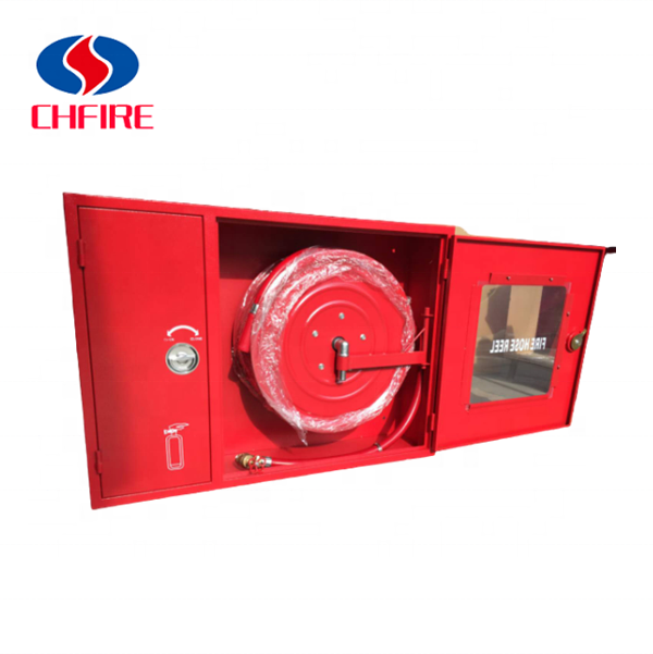 fire extinguisher and fire hose reel box , double door fire cabinet