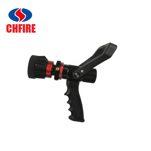 Fire fighting nozzle of fire hose pistol grip nozzle