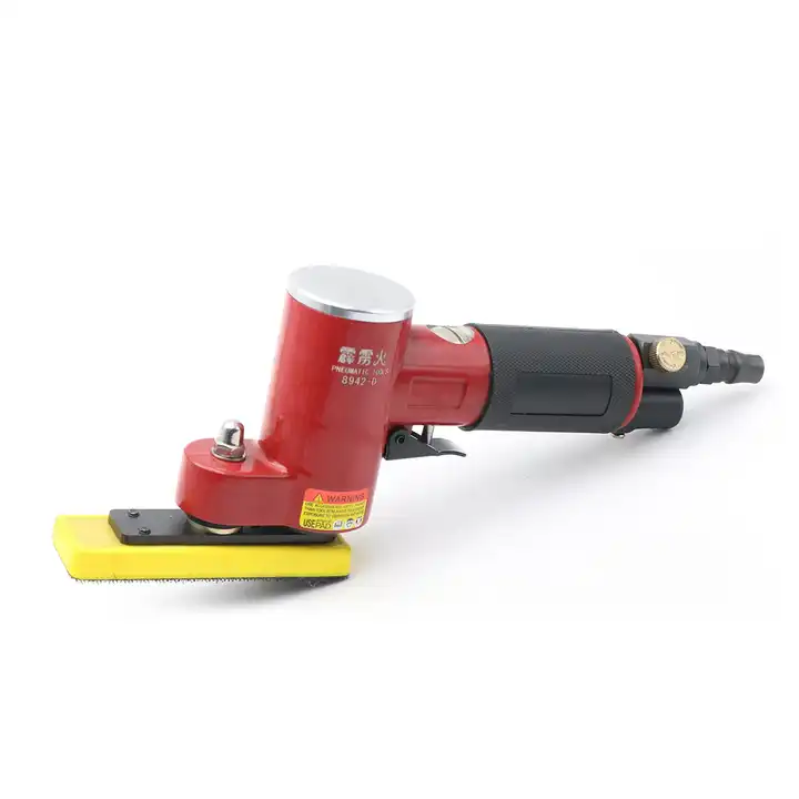 8942-D 15000rpm High Speed Orbit Pneumatic Square Sander Car Polisher Glass Polisher Manufacturer Polishing Tools