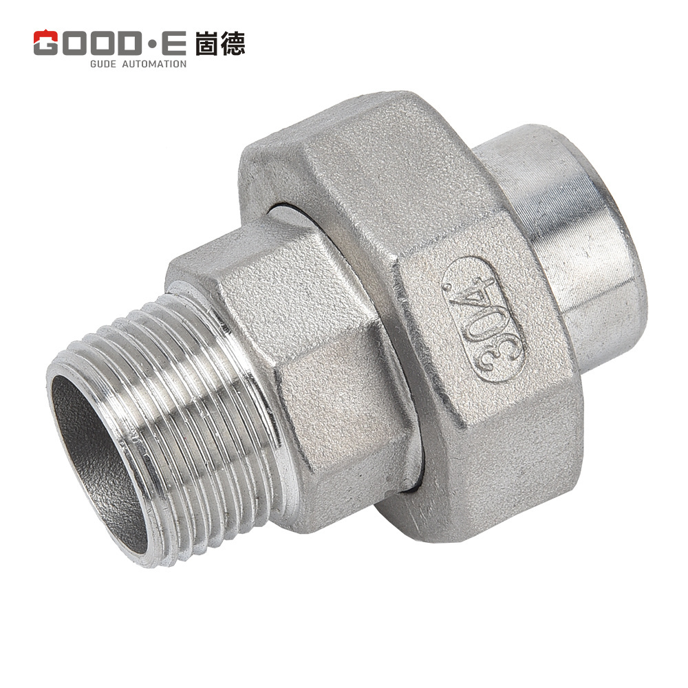 GOOD-E Stainless steel Pipe Fittings Union Galvanized Malleable Iron Pipe Fittings Malleable Iron Union