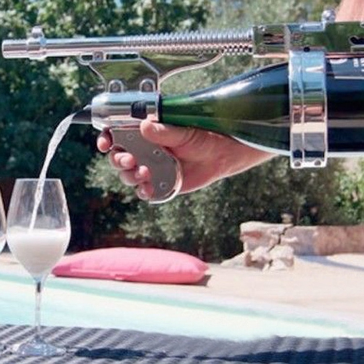 Champagne Holder Champagne Gun Stand Pourer