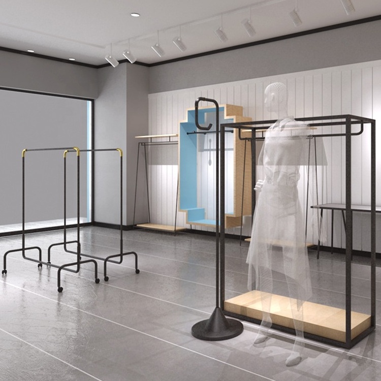 Retail Boutique Clothing Display Rack Centre