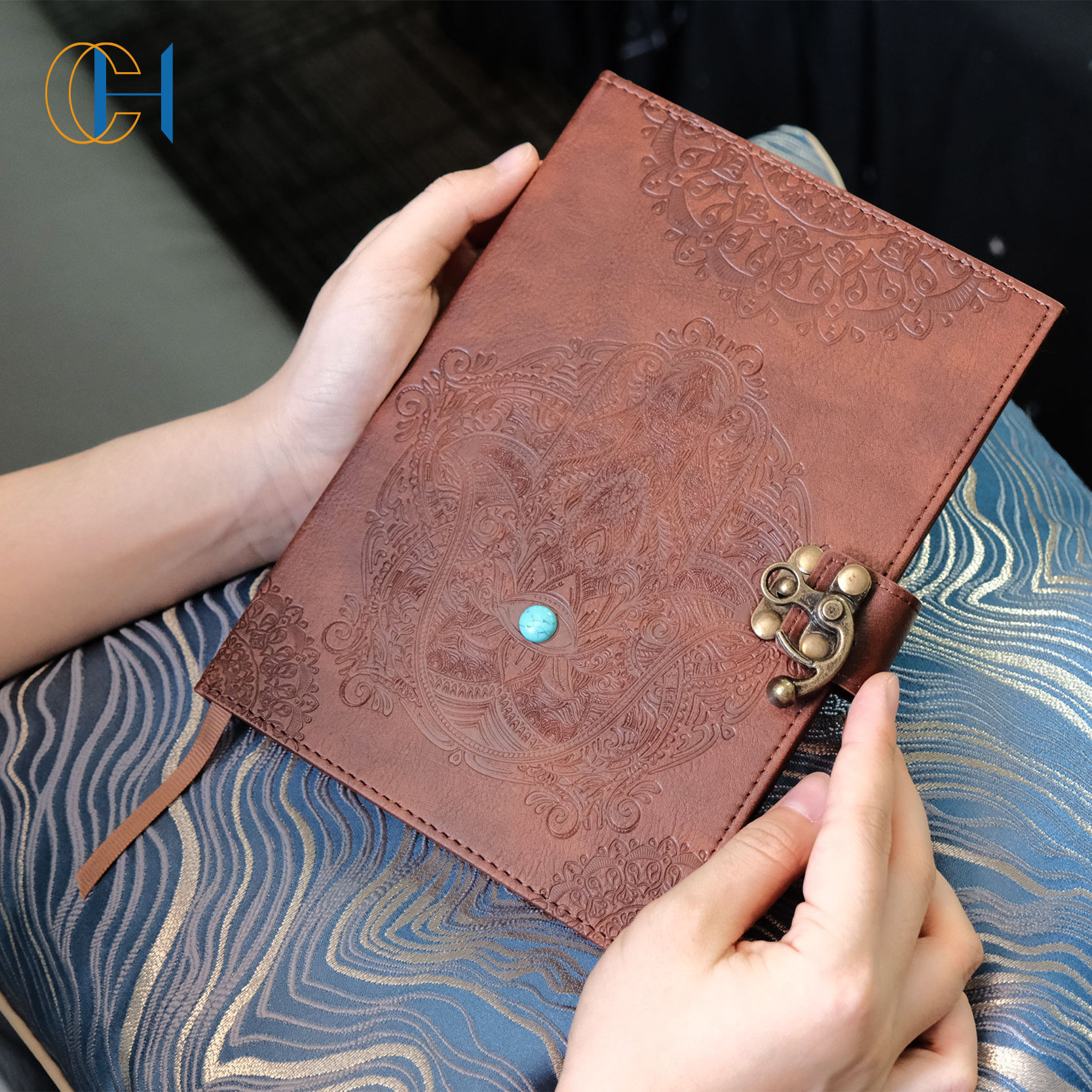 Wholesale Unique Journal A5 Custom Private Label Soft Cover Notebook Leather Notebook journal