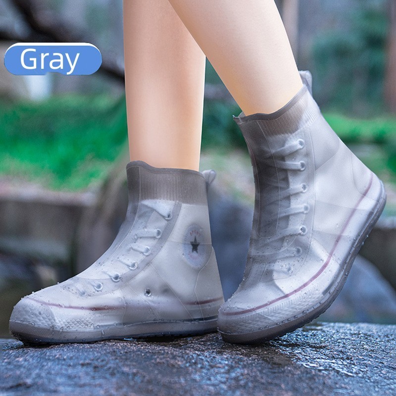 2023 Amazon Hot Sale TPE Shoe Cover Rain Reusable Waterproof Protector Rain Boots For Women Men Sport Shoe Covers Wholesale