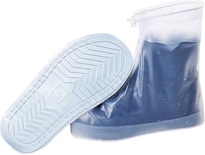 Waterproof rain shoe cover Disposable waterproof antifouling PE antislip rain shoe covers