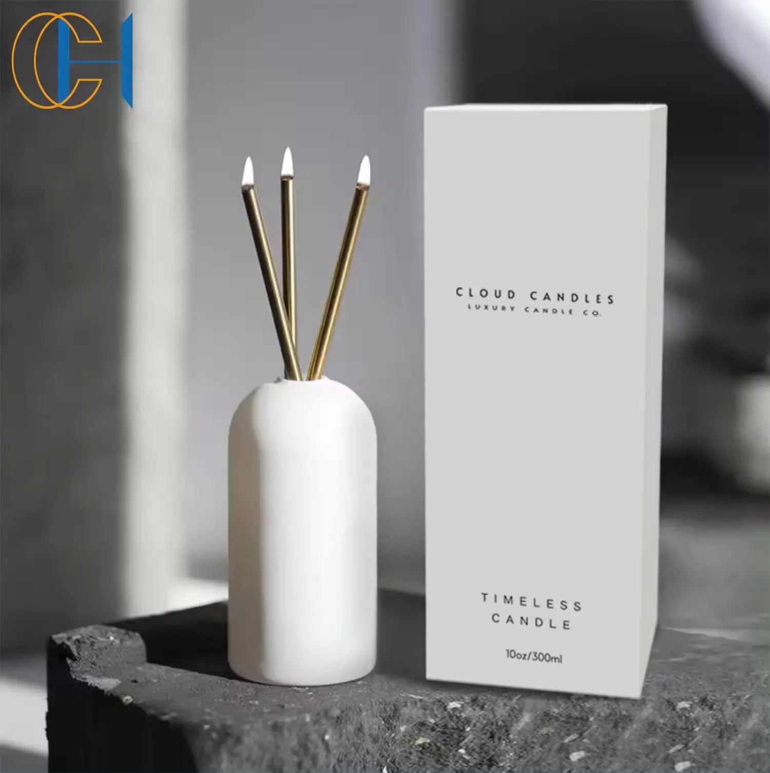 C&H Environmental No Melting Everlasting Liquid Candles Customized Wax Refill Metal Sticks Everlasting Candles With Fuel Oil