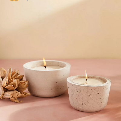 C H Luxury Customize Wholesale Exclusive Label Candle Vessels Jars Novelty Ceramic Candle Jars Container Candles BestSuppliers
