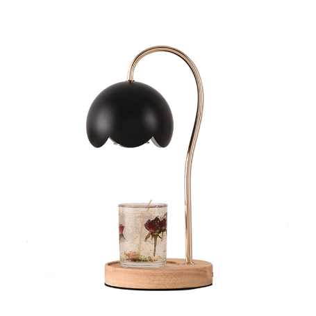 2024 OEM Eco-friendly Flower Cute Candle Warmers Lamp 220V Battery Operated LED Candle Warmer Lamp