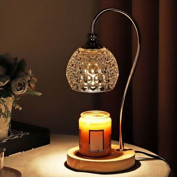 Candle Holder Oil Melt Melter Electric Candle Warmer Lamp For Bedroom Wedding