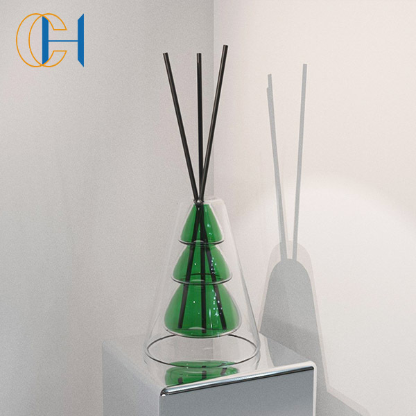 2024 OEM Friendly Luxury Original Design Christmas Bottle Reed Diffusers Set Home Hotel Decor Scented Aromatic Reed Diffuser