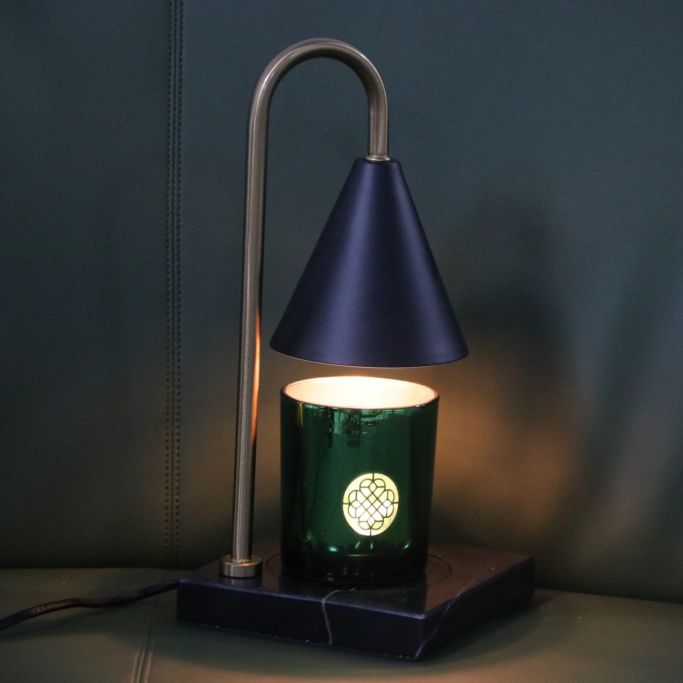 Table Lamp Wholesale Cute New Scented Burner Heart Ceramic Candle Oil Wax Melt Warmer Lantern